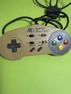 スーパーファミコン　スーパージョイカード　　コントローラー