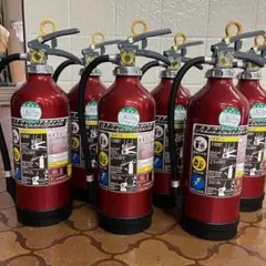 2024年製 モリタ宮田工業 アルミ製蓄圧式粉末 消火器 MEA10B 6本のサムネイル