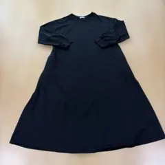 ワンピース　ロング　ブラック　M