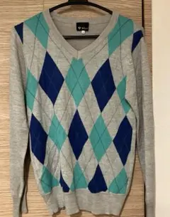 TK MIXPICE★Vネック★ニット★セーター★中古品