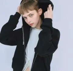 searoomlynn Volume Sweat Zipフーディー