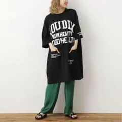 ロデオクラウンズ　Tシャツチュニック　ミニワンピースのサムネイル