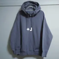 【最終値下】+J 2021SS ドライスウェットハーフジップパーカ グレー XL