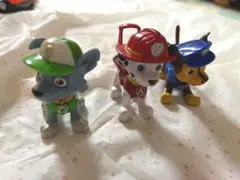 パウ・パトロール フィギュア 3体セット