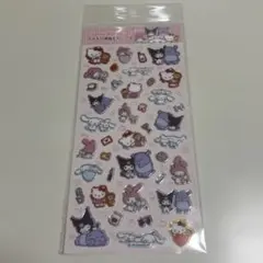 サンリオキャラクターズラメ入り樹脂もりシール