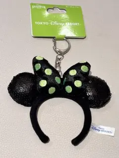 東京ディズニーリゾート ミニー カチューシャ キーホルダー キーチェーン