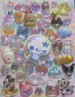 ®*a様 【しずくちゃん入り】ボンボンドロップシール他　豪華ミックス　おすそ分け