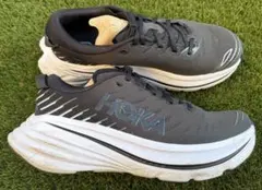 HOKA ONEONE ホカ BONDI X ボンダイX 27.0cm カーボン