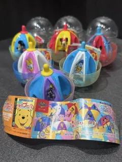 ユージン希少超レア入手困難2000年ディズニーミニパラソルコレクション全６種