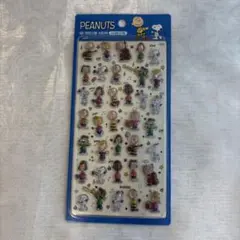 【韓国限定】PEANUTS スヌーピー 3Dクリスタルシール 【正規品】