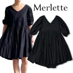 merlette マーレット Rodas Vネック ワンピース ドレス ロダス - メルカリ