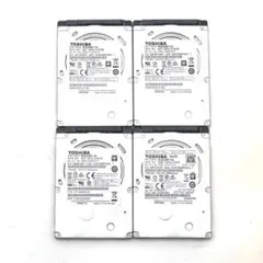 TOSHIBA MQ04ABF100 1TB HDD 4個【0519T27】 - メルカリ
