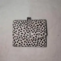 niko and...　ダルメシアン柄　三つ折り財布