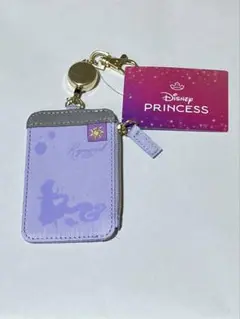新品未使用　Disney プリンセス リール付きパスケース　ラプンツェル