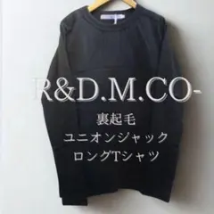 R&D.M.Co- 裏起毛ユニオンジャックロングTシャツ R&D.M.Co- 裏起毛ユニオンジャックロングTシャツ - メルカリ