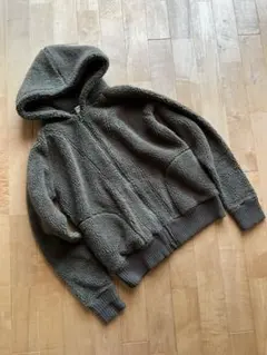 Gymphlex ジムフレックス ボアフーディ パーカー サイズ12(S相当)