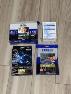 EPSON CRISPIA 写真用紙 2L判 他　詰め合わせ