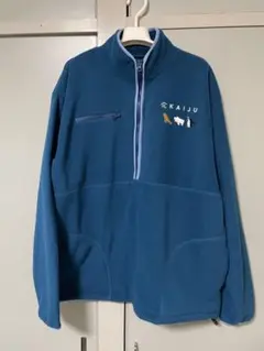 graniph グラニフ　デンジャラスアニマルズ　ハーフジップフリース