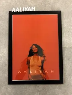 【額付】A4アートポスター Aaliyah/R&B
