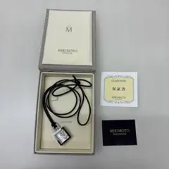 MIKIMOTO International パール付き ペンダントウォッチ