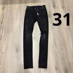 A】AMIRI BROKEN JEAN アミリ 32 スキニー ストレッチ - メルカリ