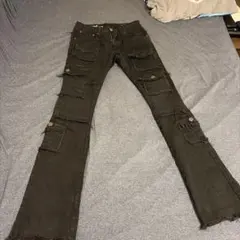 COPPER RIVETスタックフィット フレアパンツ 32 - メルカリ
