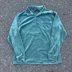 90s 00s LANDSEND velours polo shirts