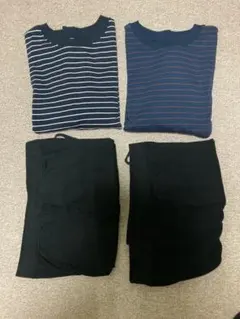 ユニクロ ウルトラストレッチ上下セット レディース XL、2組