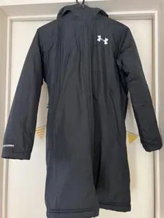Under Armour ブラック コート YL6/JG/G