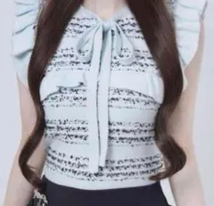 Lumi tweed-like ribbon knit - メルカリ