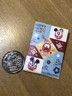 東京ディズニーリゾート 2024年 新年メダル