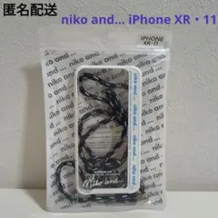 niko and... iPhone XR・11 スマホショルダーケースホワイト