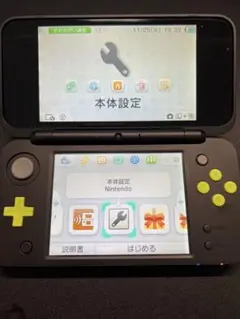 任天堂 New 2DS LL ブラック/イエロー