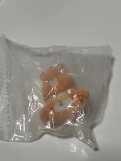 ケアベア フロッキーストラップ ガチャ オレンジ