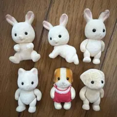 シルバニアファミリー 赤ちゃん人形 6体セット