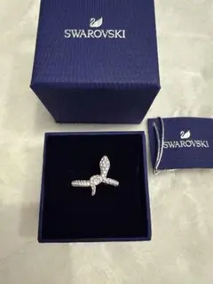 SWAROVSKI スワロフスキー 蝶々 バタフライ リング 指輪 クリスタル