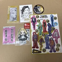 東京リベンジャーズ　原画展　九井　カード　マイキー ステッカー　シール