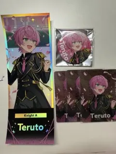 てるとくん Knight A カード・缶バッジ・チケットセット