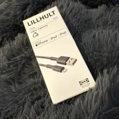 IKEA イケア USB C lightning グレー 1 . 5 m