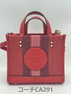 COACHコーチ シグネチャー ハンド 2WAY ショルダーバッグ 斜め掛け