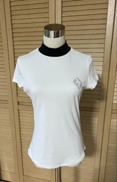 FootJoy FJ モックネックシャツ ホワイト　Mのサムネイル