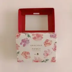 空箱　メリー　薔薇花柄　菓子箱　工作　小物入れ