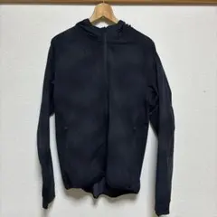 【UNIQLO】ブラック フード付き ジャージ ジャケット