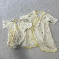 ミキハウス　短肌着・コンビ肌着　2点セット