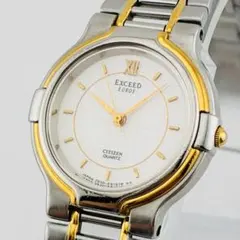 80s【電池交換済】 CITIZEN EXCEED 腕時計 Vintage