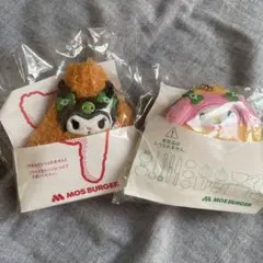 マイメロディ＆クロミ　モスバーガーマスコットセット