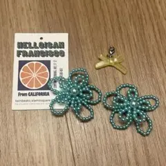 新品　ハローサンフランシスコ　マルチウェイフラワーシューズクリップ　アクセサリー