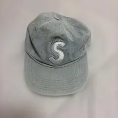 supreme Sロゴデニムキャップ