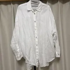 キリュウキリュウ バックプリント 半袖シャツ ホワイト S - メルカリ