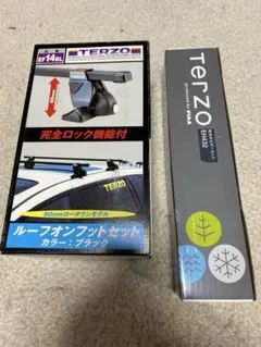 TERZO ルーフキャリア EB-3+EF11BLセット プラド150系 - メルカリ